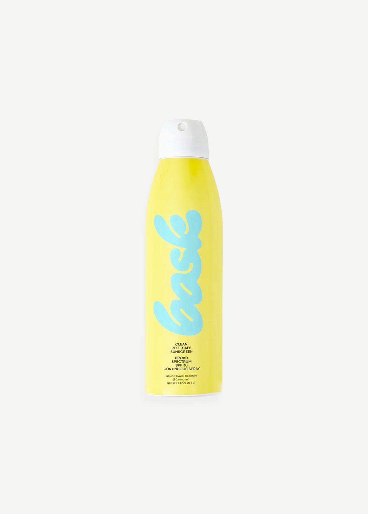 KABE SHOP INC Aerosol Sun Care sunscreen spray in a yellow bottle with blue branding for easy full-body application.