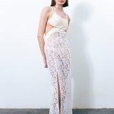 Linen Lace Dress