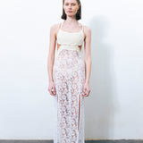 Linen Lace Dress