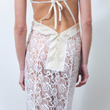Linen Lace Dress