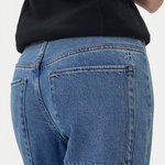 KABE SHOP INC Sport Jean in medium blue denim with back pocket detail and SH embroidery