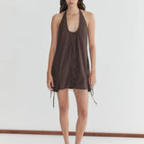 Pocket Halter Dress