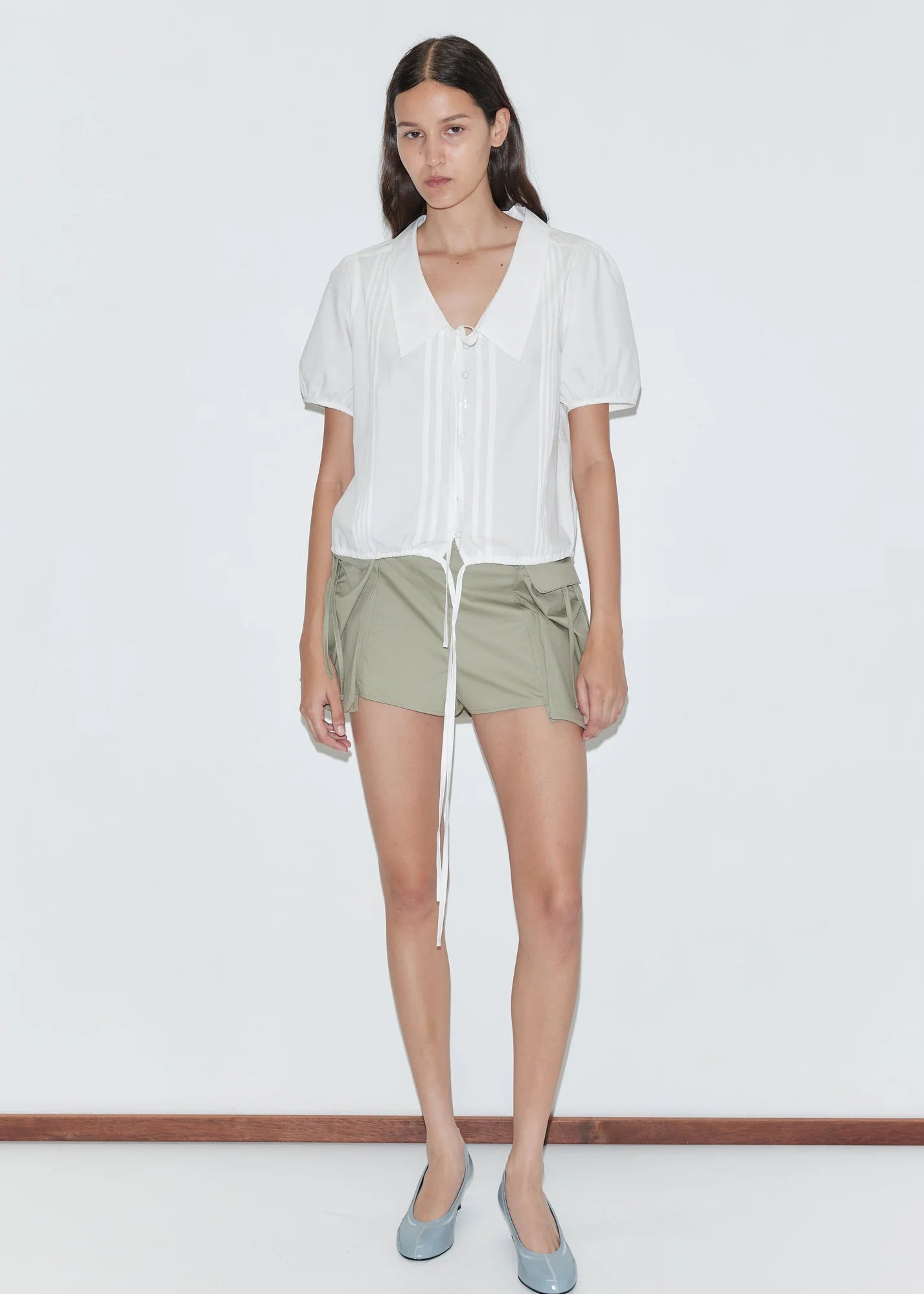 Fine Collar Top