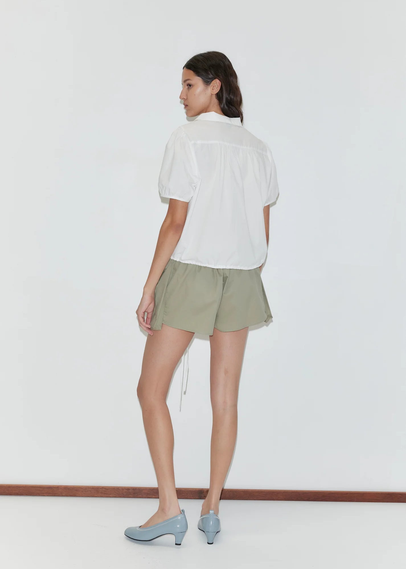Fine Collar Top