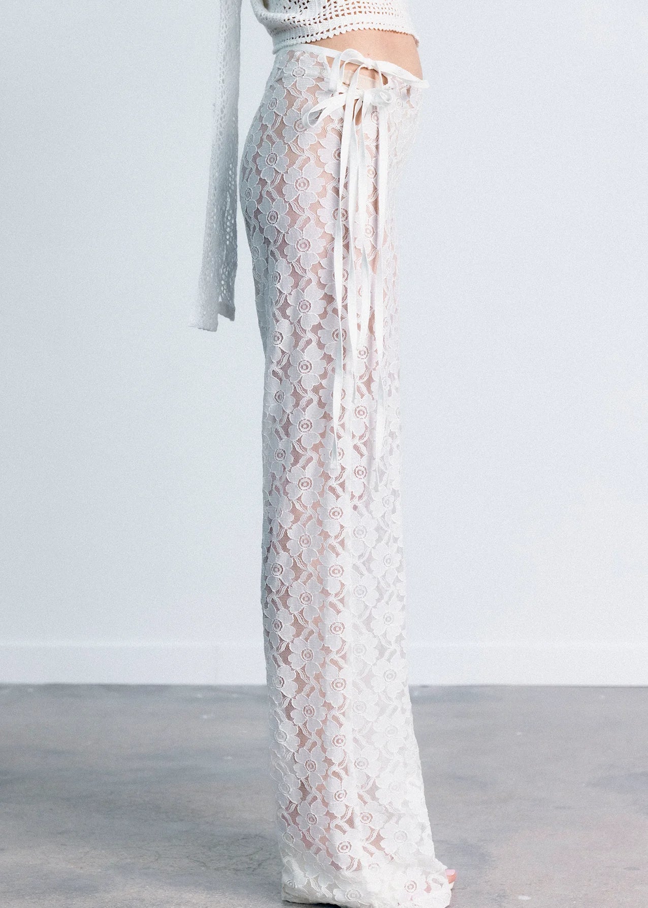 Strappy Lace Trousers