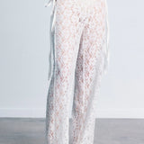 Strappy Lace Trousers