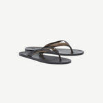 KABE SHOP INC black translucent jelly flip flops for summer beach wear