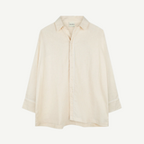 Shea Embroidered Hemp Blend Shirt