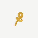 KABE SHOP INC Whichyi gold ring with a fluid organic ZENU inspired shape and textured surface
