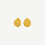 KABE SHOP INC Wixa gold earrings with a sculptural, organic spiral design and textured finish.