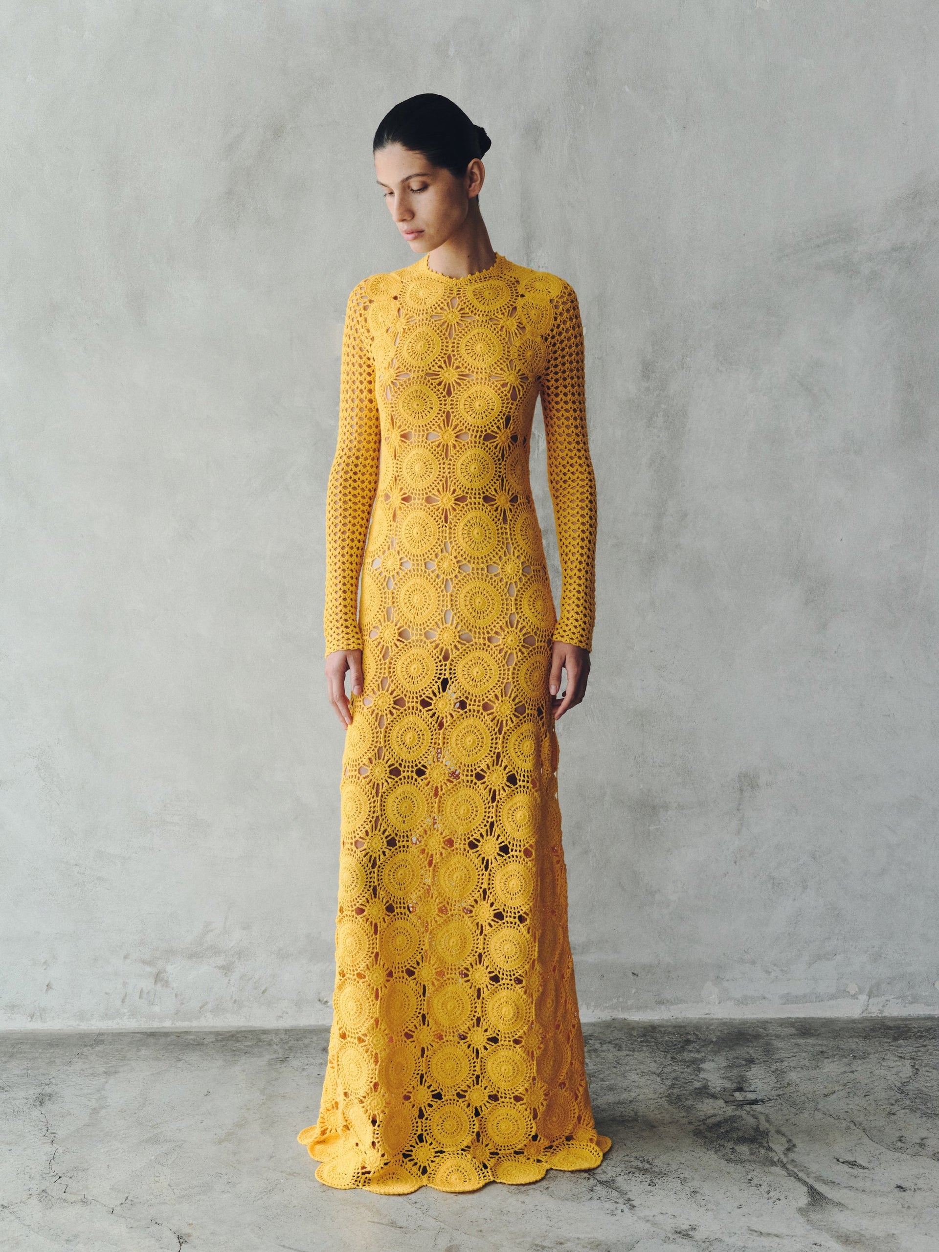 Siula Crochet Maxi Dress KABE SHOP INC Siula Crochet Maxi Dress KABE SHOP INC