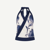 Phillipa Halter Scarf Top