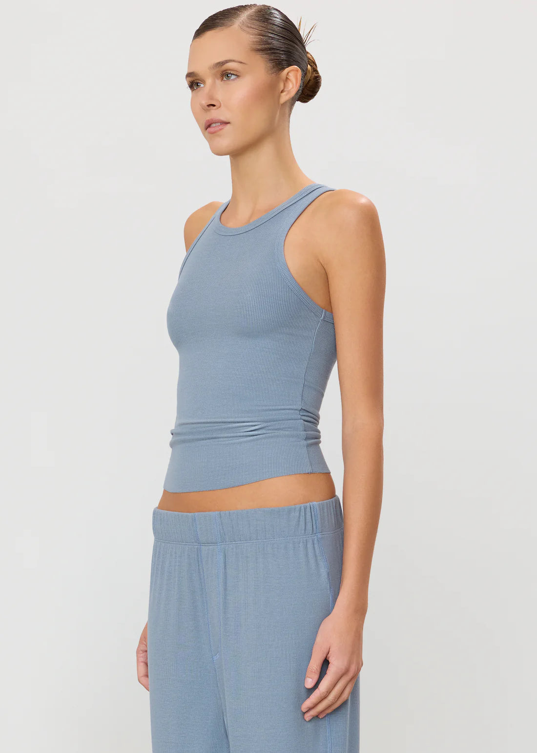 High Neck Fitted Tank