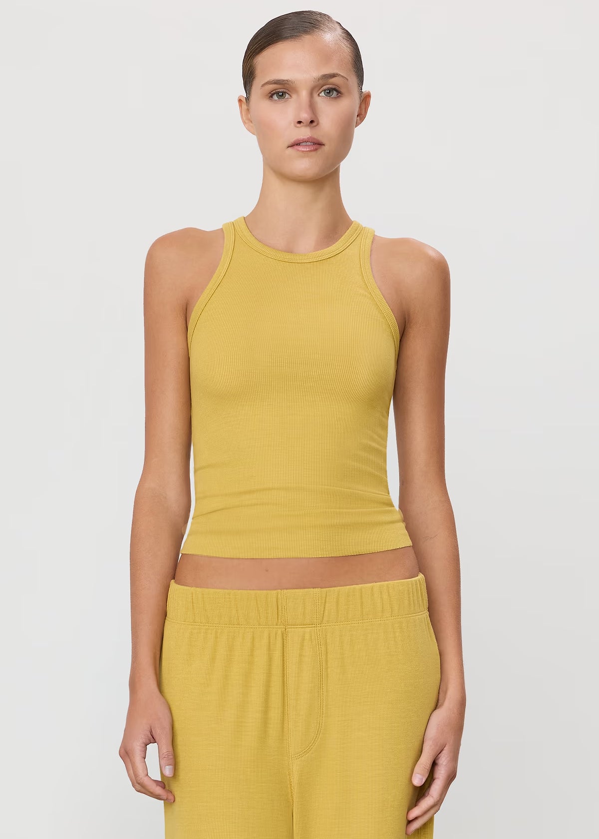 High Neck Fitted Tank