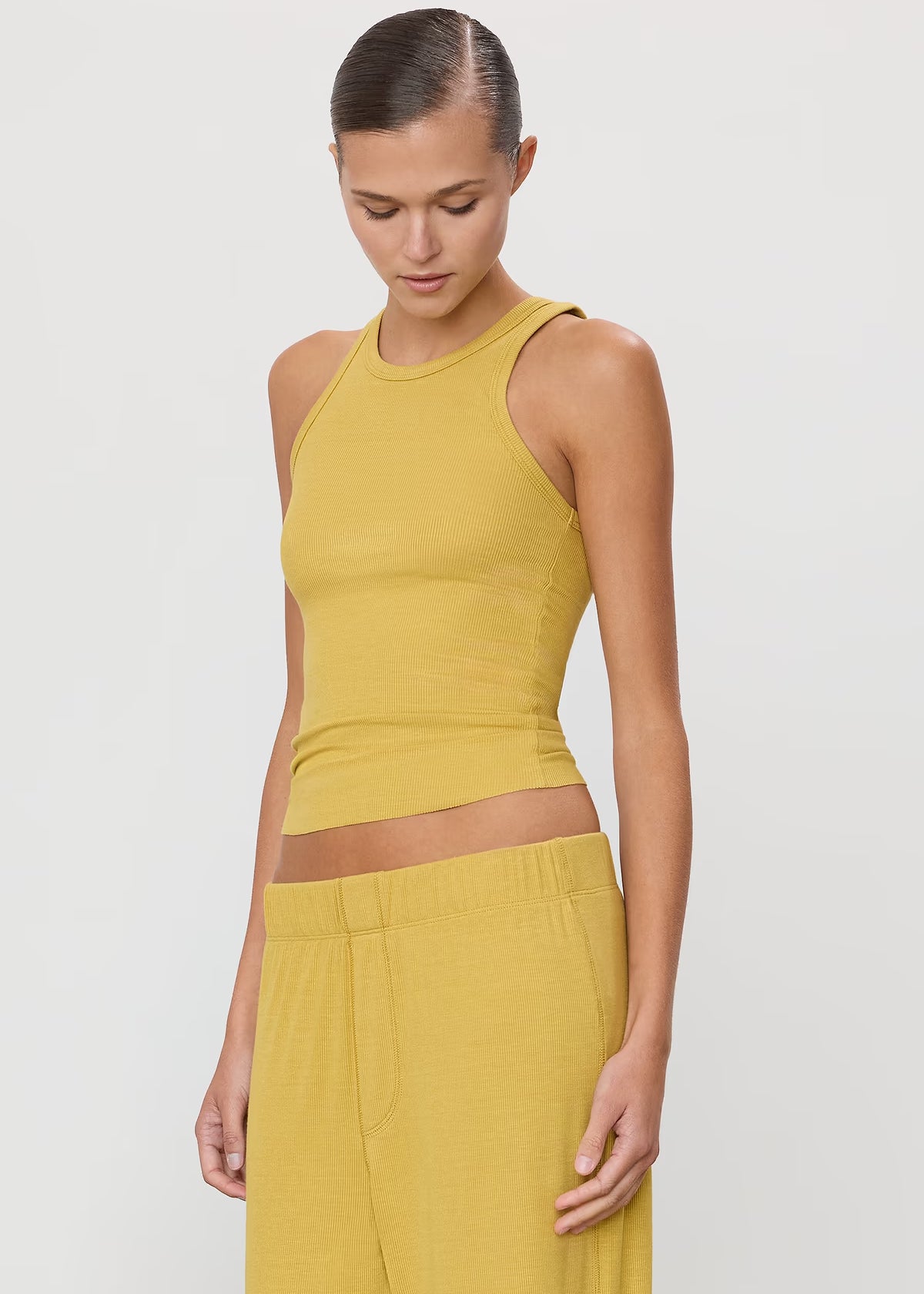 High Neck Fitted Tank