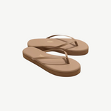KABE SHOP INC Lily Platforms in beige Brazilian leather with a cushioned insole and thick rubber platform sole.