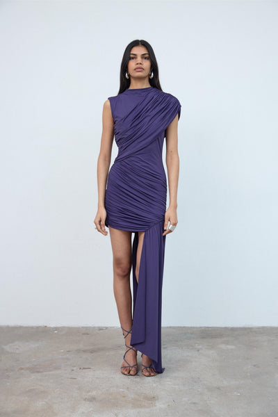 Ravenna Mini Dress 8 / Purple