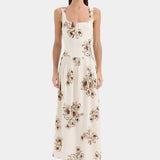 Freja Tiered Midi Dress