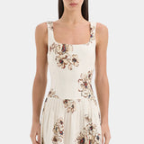Freja Tiered Midi Dress