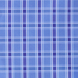 KABE SHOP INC Leonie bikini bottom fabric featuring a blue and white gingham plaid pattern with a smooth texture.