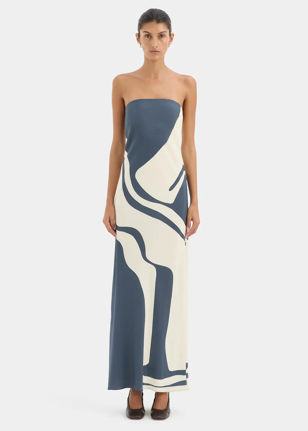 Lilou Strapless Midi Dress