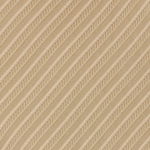 Close-up of the tan Selan Top featuring a repeating diagonal pinstripe pattern woven into the fabric texture.