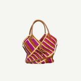 La Aventurera Striped Carry All