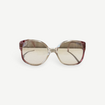 KABE SHOP INC vintage Carven sunglasses with translucent pink gradient frames and tinted lenses