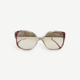 KABE SHOP INC vintage Carven sunglasses with translucent pink gradient frames and tinted lenses