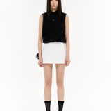 Sleeveless Twist Polo