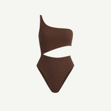Cocoa Textured One Piece