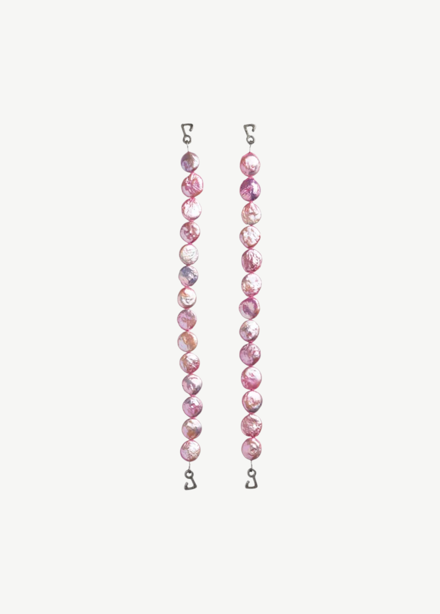 KABE SHOP INC Vienna Straps featuring delicate blush-toned freshwater pearls for a romantic swimwear accessory