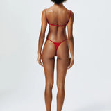 Fine Strap Wire Balconette Top