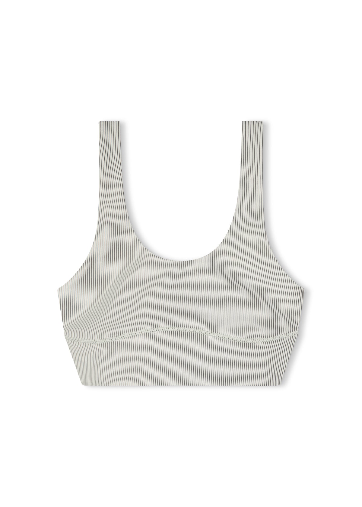 Stripe Rib Crop Top