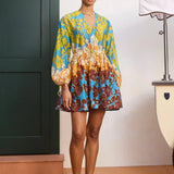 Splice Mini Dress