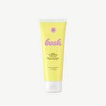 KABE SHOP INC Bask SPF 50 sheer moisturizing sunscreen lotion in a yellow squeeze tube with white cap