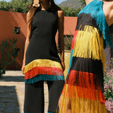 Bowie Fringe Mini Dress