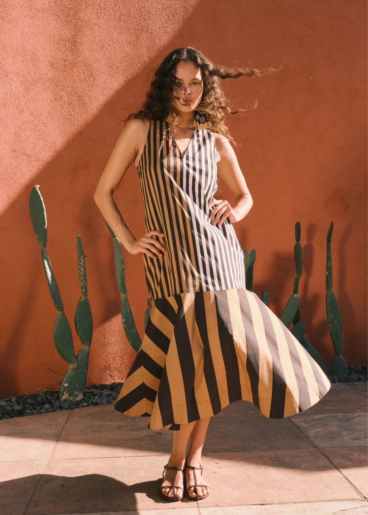 Celeste Poplin Dress