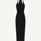 V-Neck Racerback Midi Dress
