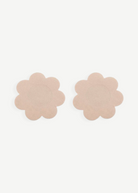 KABE SHOP INC Nippz disposable flower-shaped adhesive nipple covers in a discreet nude tone for smooth coverage.