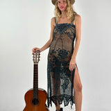Crochet Maxi Dress