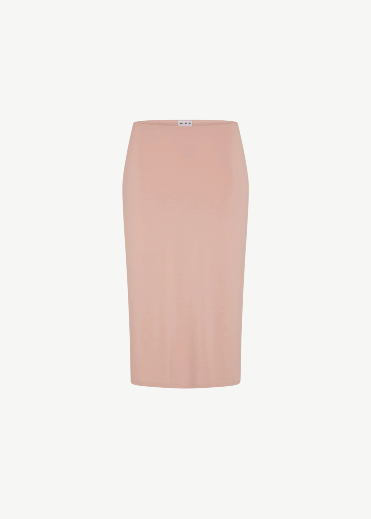 KABE SHOP INC ALFIE minimalist blush pink tube skirt with a streamlined silhouette and soft comfortable fabric