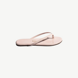 KABE SHOP INC Lily Glosses blush pink patent leather flip flop with cushioned insole and slim strap