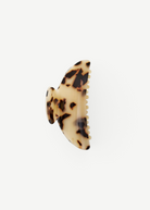KABE SHOP INC Midi Heirloom hair claw in a brown and cream tortoiseshell Italian acetate finish