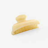 KABE SHOP INC Midi Heirloom hair claw in cream Italian acetate with a double-walled design for medium hair volumes.