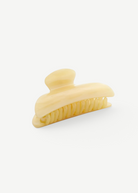KABE SHOP INC Midi Heirloom hair claw in cream Italian acetate with a double-walled design for medium hair volumes.
