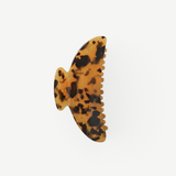 KABE SHOP INC Midi Heirloom hair claw in brown tortoiseshell Italian acetate with a double-walled design
