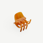 KABE SHOP INC amber mini claw hair clip made from Italian bio-acetate for secure styling