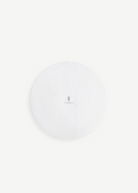 KABE SHOP INC Soleil fine porcelain incense holder with a radiant sun motif and hand-painted gold detailing
