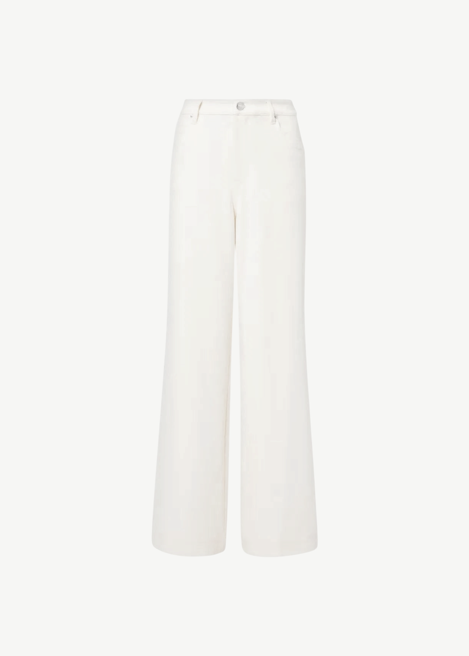 KABE SHOP INC Grayson Pant in cream featuring a relaxed wide-leg silhouette and a clean tailored waistband.